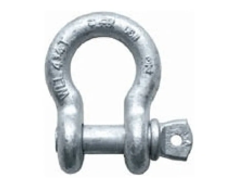 Manilha Curva MCA-PR Pino roscado alloy