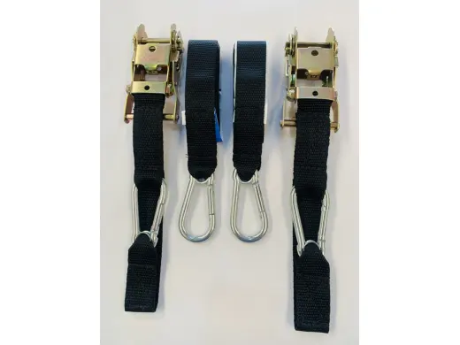 kit Amarração de Motos com Mosquetão 35mm