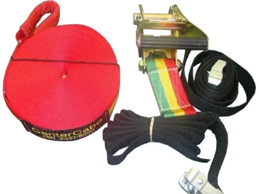 Kit Slackline com Cinta e Catraca de Alta Resistência